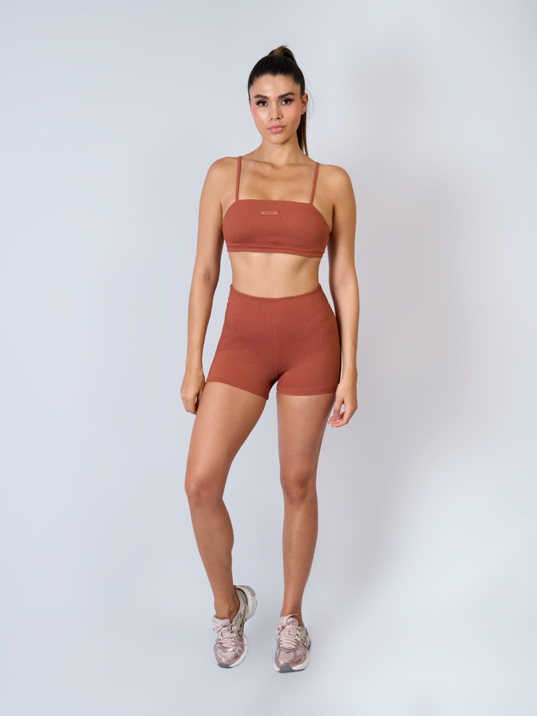 Appearance Ribbed Shorts