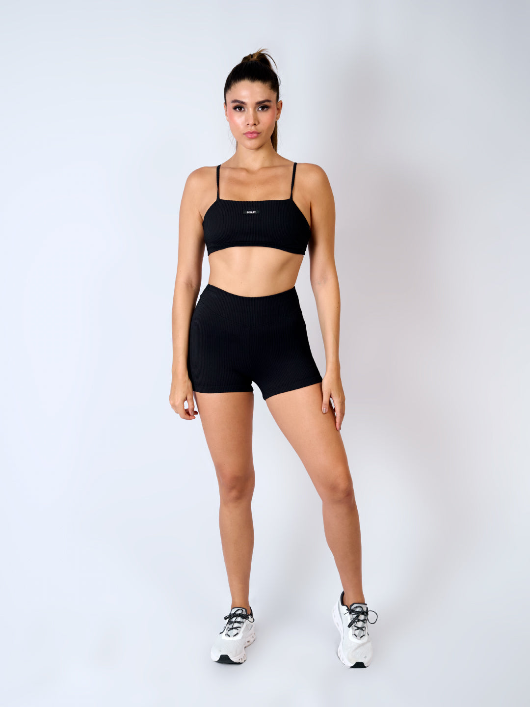 Appearance Ribbed Shorts